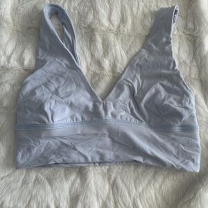 lululemon athletica Sky Blue V-Neck Bra